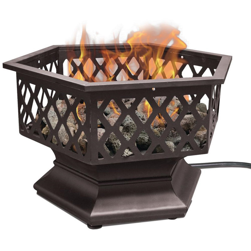 Endless Summer Gas Portable Stainless Steel Propane Fire Pit & Reviews